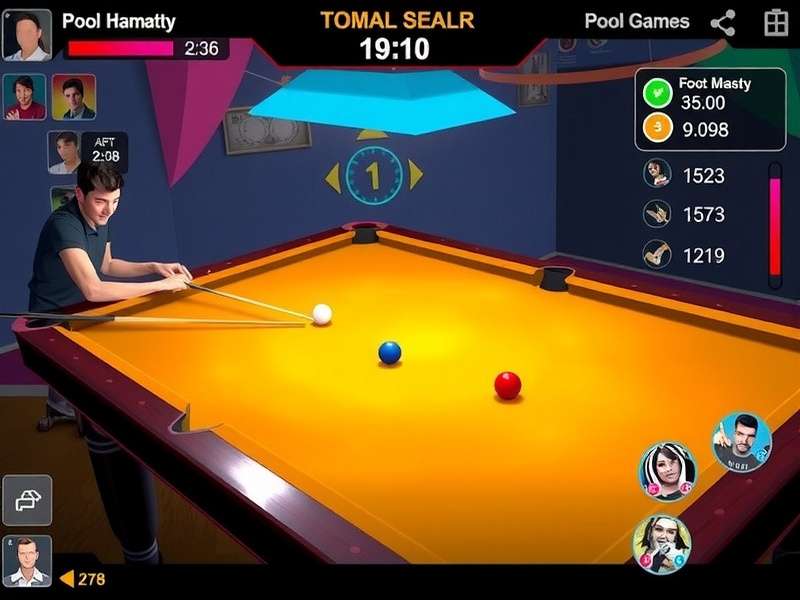 Bangalore Pool Wizard gameplay screenshot